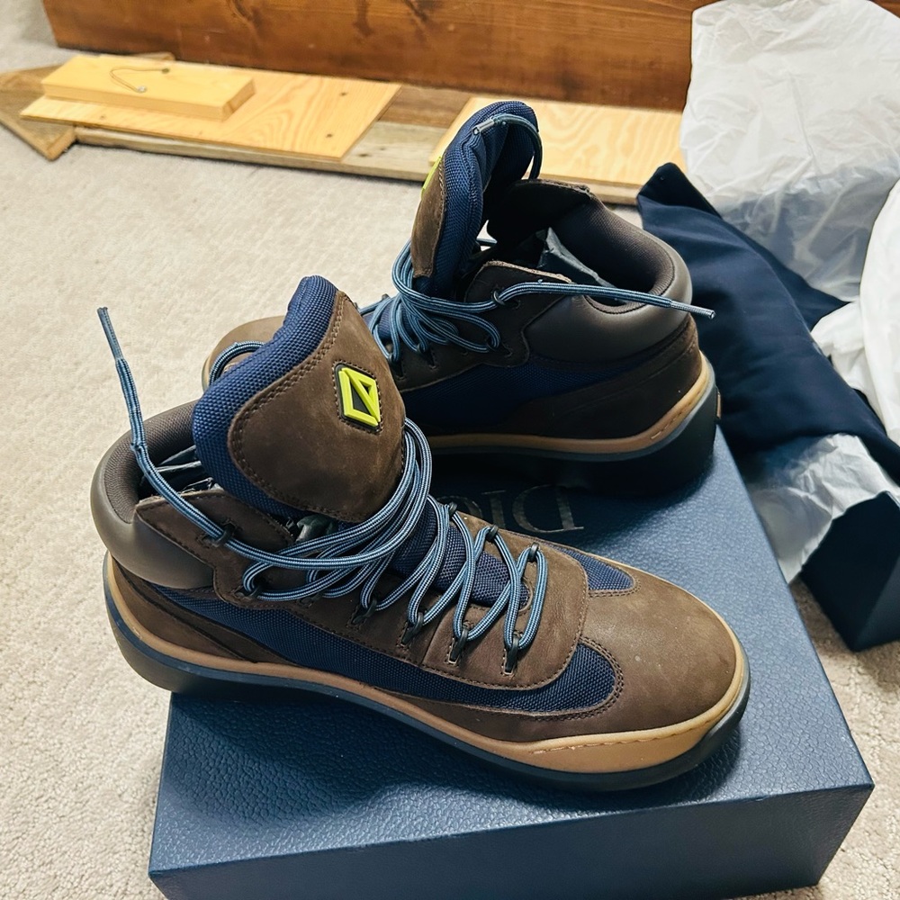 Dior Leather Hiking Boots - Picture 8 of 9